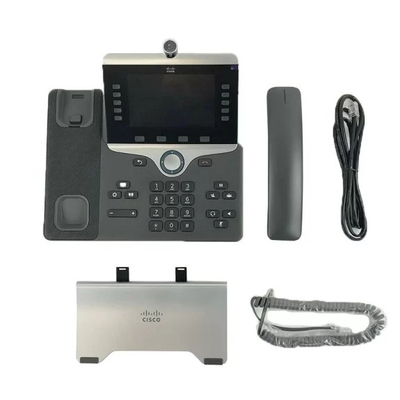 CP-8865-K9 Cisco Unified Communications Sistem Operasi Sistem Telepon Dengan Jack Headset Dan Interoperabilitas H.323