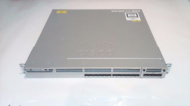 Cisco Switch WS-C3850-12S-SCatalyst 3850 series 12 SFP Port Switch IP Base Asli CISCO