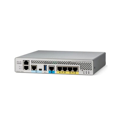 AIR-CT2504-5-K9 Cisco Wireless Controller yang Dienkripsi Efisien dengan 2 Port dan Enkripsi WPA2