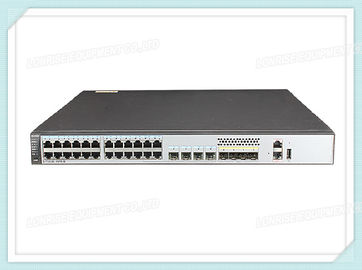 24 Ethernet Jaringan Huawei Switch S5720-28X-PWR-SI-DC 10/100/1000 PoE + Ports 4 10 Gig SFP +
