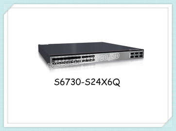 S6730-S24X6Q Huawei Network Switches 24 * 10GE SFP + Ports 6 * 40GE Port QSFP