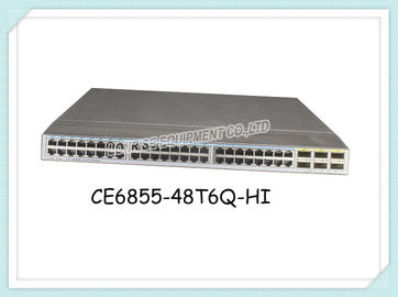 Huawei Network Switch CE6855-48T6Q-HI 48-Port 10GE RJ45,6-Port 40GE QSFP +, Tanpa Modul Kipas dan Daya