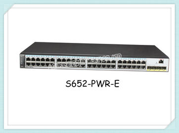 Huawei Network Switches S652-PWR-E 48x10 / 100/1000 PoE + Ports 4 Gig SFP Dengan Baru