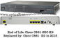 4 Port LAN Kabel Cisco 800 Series Router CE Sertifikasi CISCO881 / K9