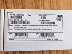 Modul QSFP28-100G-LR4 LC Interface Huawei High Speed Transceiver Spa Optical Transceiver Module