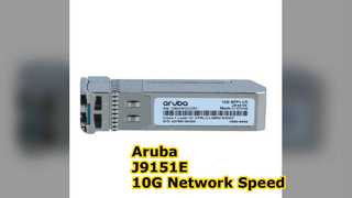 J9151E, Pemancar Aruba 10G SFP+, 10G SFP+ LC/10km SMF/Mode Tunggal