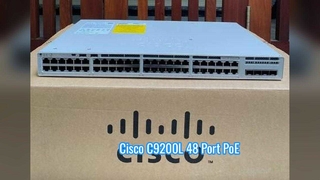 Ikhtisar Sakelar PoE Port Cisco C9200L 48
