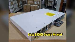 Cisco C9200L Switch: Jaringan Bisnis yang Aman