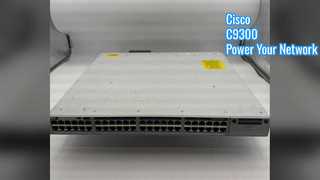 C9300-48P-E, Cisco Catalyst 9300 Switch, PoE+ 48x1G/Uplink modular/Hal Penting Jaringan