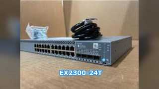 EX2300-24T, Sakelar Juniper EX2300, 24x1G RJ45/4x10G SFP+