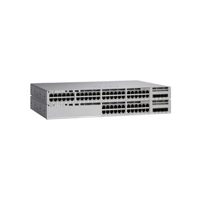 C9200L - 24T - 4X - E Cisco Switch Catalyst 9200 24 Port 4 X 10G Uplink Switch Penting Jaringan
