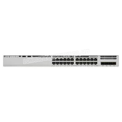 C9200L-24P-4G-E Merek Baru Seri 9200 Network Switch 24 port PoE+ 4 uplink Switch Jaringan Penting