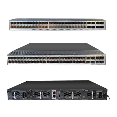 CE6865E 48S8CQ Huawei Baru 48 Port Gigabit Ethernet Switch Jaringan 25GE SFP28