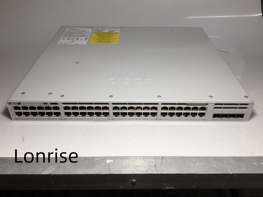 C9300L-48P-4X-A - Cisco Catalyst 9300L Mengalihkan 48 Port Memperbaiki Data Uplink Hanya 4X10G Uplink Keuntungan Jaringan