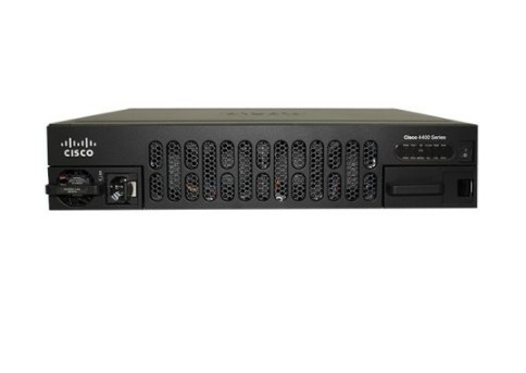 ISR4451-X-VSEC/K9 Cisco ISR 4000 Router Cisco ISR 4451 VSEC Bundle PVDM4-64 w/ UC SEC Lic CUBE- 25