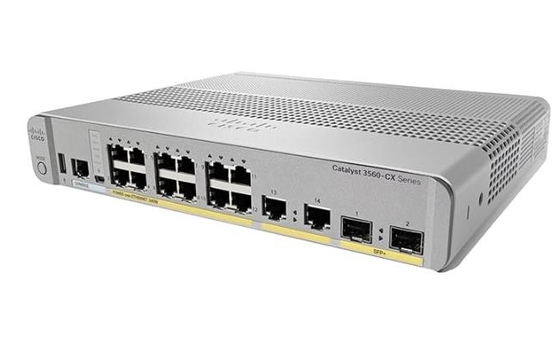 WS-C3560CX-12PD-S Cisco Catalyst 3560-CX 12-port kompak Switch Layer 3 POE- 12 x 10/100/1000 Ethernet Ports