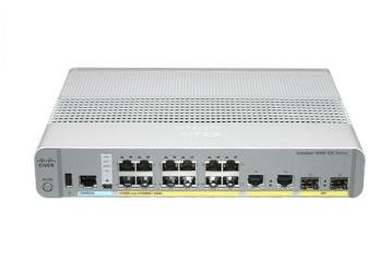 WS-C3560CX-12PC-S siap untuk pergi 12-port kompak Switch Layer 3 POE Ethernet Port 2 SFP &amp; 2GE uplinks