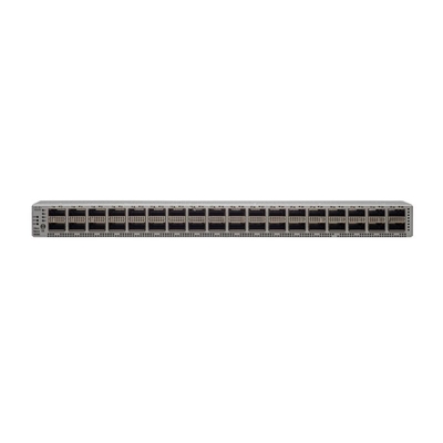 Cisco N9K-C9236C Nexus 9200 dengan 36p 40G 100G QSFP28 port side exhaust airflow dual power supply