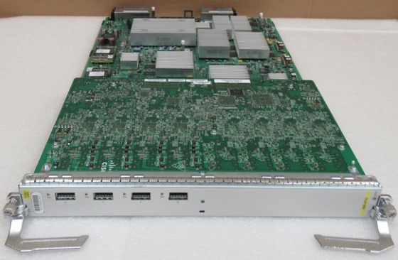 A9K-4T-E Cisco ASR 9000 Series High Queue Line Card 4-Port 10GE Extended Line Card Membutuhkan XFP