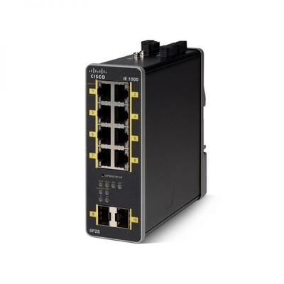IE 1000 8P2S LM Cisco Industrial Ethernet 1000 Switches GUI Berbasis L2 PoE Switch