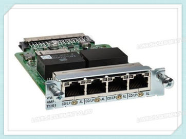 Cisco VWIC3-4MFT-T1 / E1 Modul Jaringan Voice / WAN Interface Card Untuk ISR Router