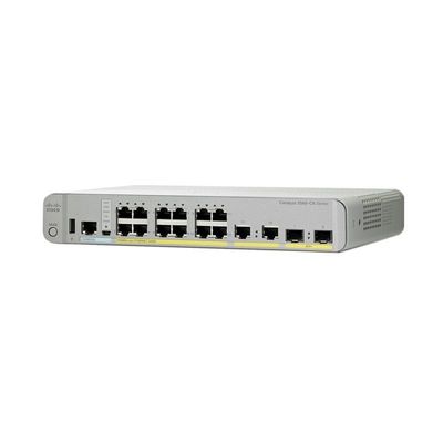 Sakelar Terkelola PoE+ 12-Port Cisco Catalyst 3560 CX dengan Desain Tanpa Kipas dan 2 x Uplink SFP+ 10G