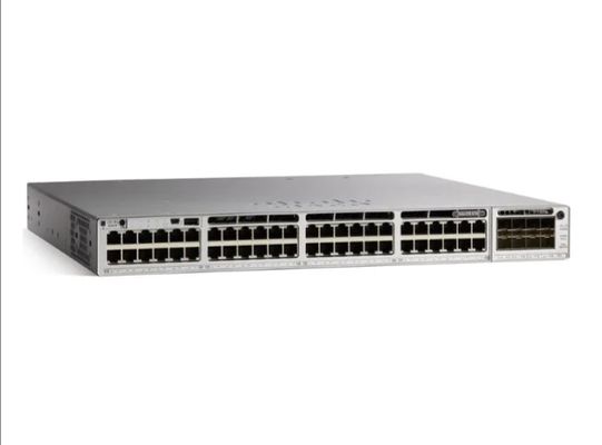 C9300-48P-A Catalyst 9300 48-port 1G Tembaga Cisco Ethernet Switch Dengan Modular Uplinks PoE+ Jaringan Keuntungan