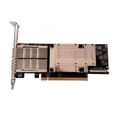 MCX755106AS-HEAT NVIDIA Mellanox ConnectX-7 HHHL Adapter Card, 200GbE (Default Mode) / NDR200 IB Dual-port QSFP112
