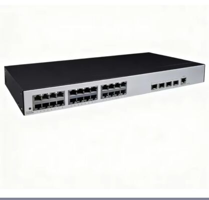 S5735S-L24T4S-A1 (24 Port Ethernet 10/100/1000BASE-T, 4 Gigabit SFP, Catu Daya AC)