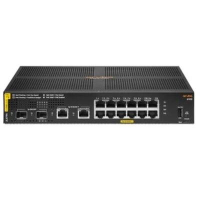 JL679A, Sakelar Aruba 6100, PoE 12xGE/2xSFP+/PoE 139W
