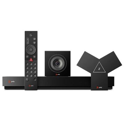 G7500-12X, Konferensi Video Polycom G7500, lensa EagleEye 12x/1080p/layar ganda