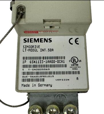 Modul Daya Siemens 6SN1123-1AA00-0CA1 SIMODRIVE 611 - Penggerak Servo Kinerja Tinggi untuk Otomatisasi Industri
