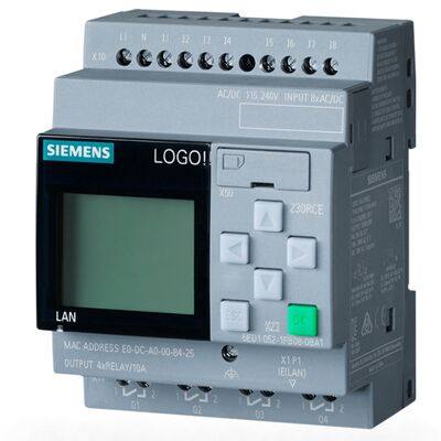 LOGO Siemens 6ED1052-1FB08-0BA1! Output Relai PLC Modul Logika 230RCE