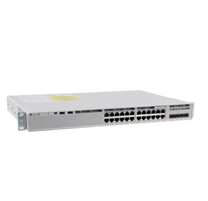 C9200L-24T-4G-E Layer 3 Managed Gigabit Switch, 24×1G RJ45 Port, 4×1G SFP Uplink, Enterprise Access Switch