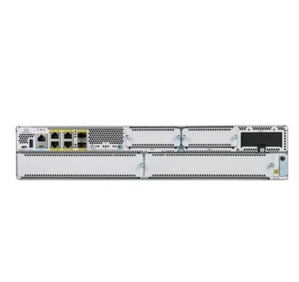 Router Enterprise Edge C8300-2N2S-6T, 6×1G Port Gigabit RJ45, Slot Modular 2NIM+2SM, Catu Daya Ganda Redundan, Siap SD-WAN