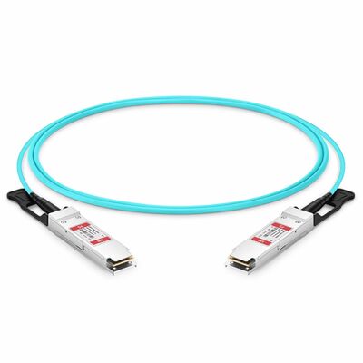 Kabel Optik Aktif Cisco QSFP-100G-AOC3M 100G QSFP28 3M untuk Pusat Data