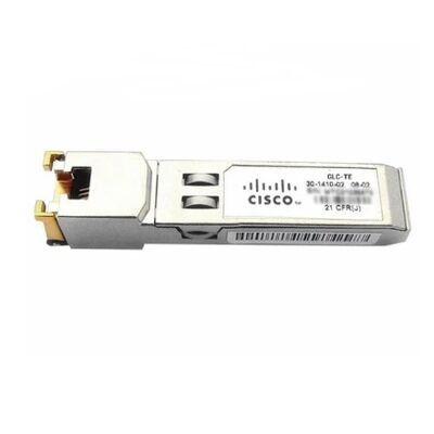 Cisco GLC-TE= Modul Transceiver Tembaga RJ45 1000BASE-T SFP