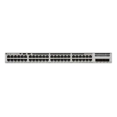 C9200L-48P-4G-A, Saklar Cisco Catalyst 9200L, Port 48xPoE+/Uplink 4x1G/Adv Jaringan.