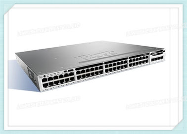 WS-C3850-48T-E Cisco Catalyst Switch 48 * 10/100/1000 Port Ethernet Dikelola Layanan IP