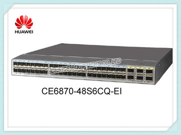 CE6870-48S6CQ-EI Huawei Beralih 48x10GE SFP + 6x100GE QSFP28 Tanpa Kipas / Modul Daya