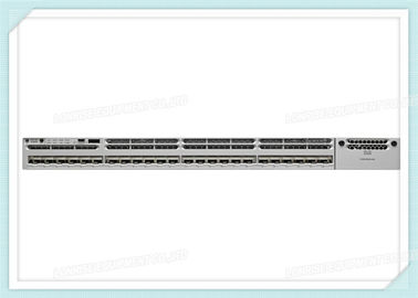 Cisco Switch WS-C3850-24XU-L Stackable 24 100M / 1G / 2.5G / 5G / 10G UPoE Ports 1 Slot Modul Jaringan 1100 W AC Power Supply