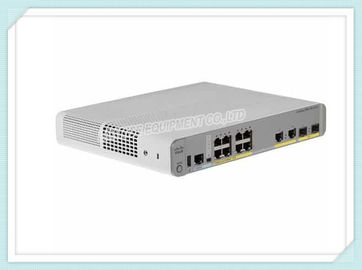 WS-C2960CX-8PC-L Cisco Switch Catalyst 2960CX PoE+ Jaringan Fiber Optic Switch 8 Port 3 Layer