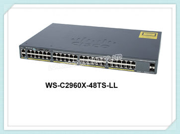 Saklar Cisco WS-C2960X-48TS-LL 2960-X 48 Gige, SFP 2 X 1G, Switch Jaringan Lan Lite