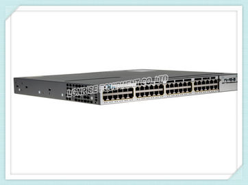 Saklar Jaringan Cisco Ethernet WS-C3750X-48P-S PC 48 PoE Port Switch