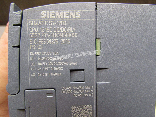 Siemens 6ES7 215-1AG40-0XB0 Modul Baru dalam Paket Asli Pengiriman untuk Item Ini adalah 2-3 Minggu