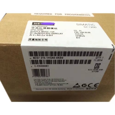 6ES7214-1HG40-0XB0 Modul CPU SIMATIC S7-1200 Baru dalam Kotak dengan Garansi 1 Tahun oleh DHL atau FedEx