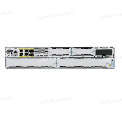 C8300-2N2S-6T - Cisco Catalyst 8300 Series Edge Platforms Series C8300 2RU W/ 1G WAN memiliki berbagai pilihan antarmuka