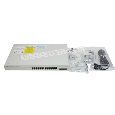 Cisco C9200L-24P-4X-E ​​Catalyst 9200L 24-P PoE+ 4x10G Esensi Jaringan