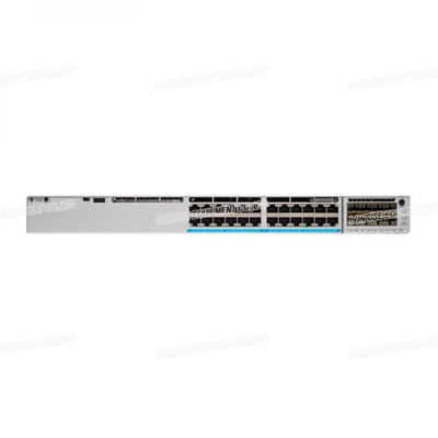 C9300 24U A Cisco Switch Catalyst 9300 24-Port UPOE Home Network Switch adalah Cisco terkemuka ditumpuk perusahaan switching platform dibangun untuk keamanan