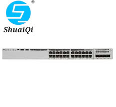 Cisco Catalyst 9300L Mengalihkan data uplink tetap 24-port hanya uplink 4X10G Keuntungan Jaringan